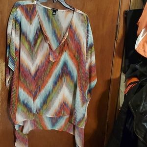 Flowy printed top